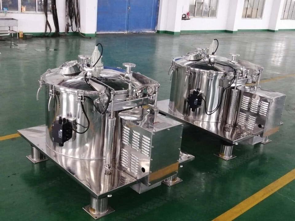 Top discharge centrifuge units manufactured by Jowin Machinery